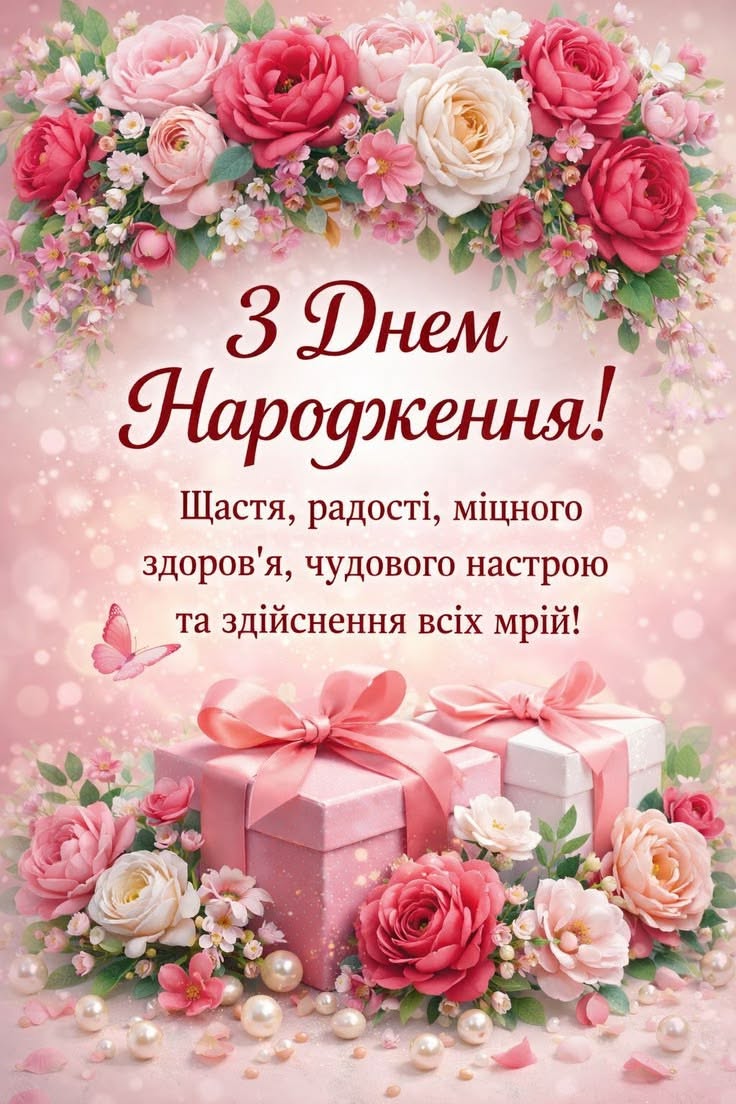 Картинка з Днем Народження Картинка з Днем Народження